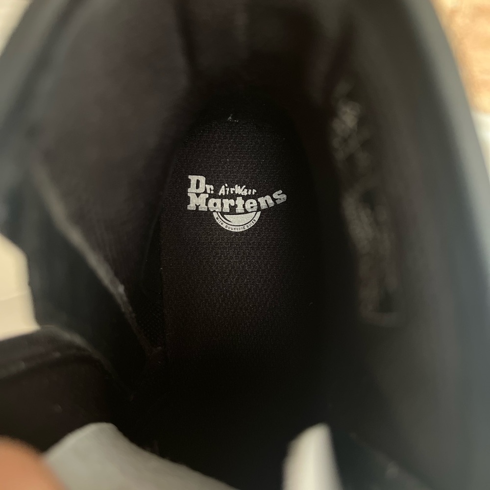 Dr. Martens Kids White and Black Boots - Picture 13 of 16